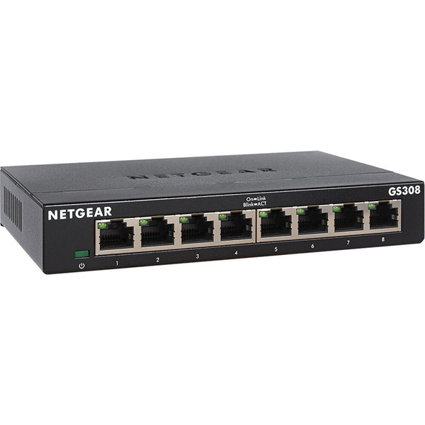 8-Port Gigabit Unmanaged C403-TDNET-GS308-300PAS