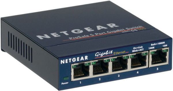 5 Port Gigabit Desktop Switch C403-TDNET-GS105NA