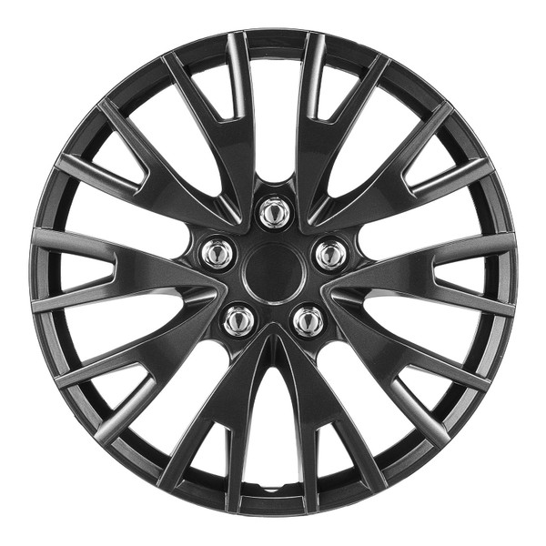 Wheel Rim Cover Hubcaps, 16 in Diameter, Sturdy & Durable Scratch-Resistant Hubcap with Snap & Valv E415-QFGLGGTYKQFGD5KKIV0