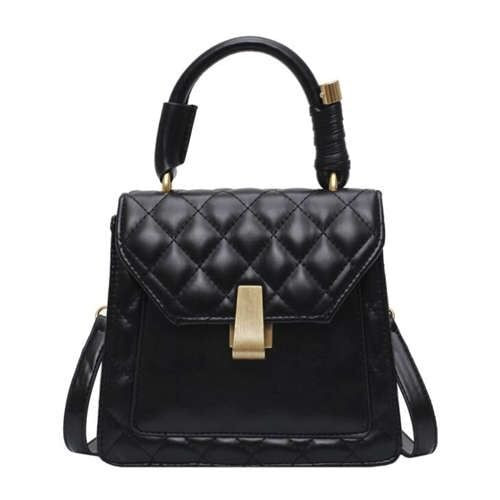 (4 Colors Available) Lozenge Stitching Spring and Summer Fashion Handbag/ Shoulder Bag A392-fhbg0262