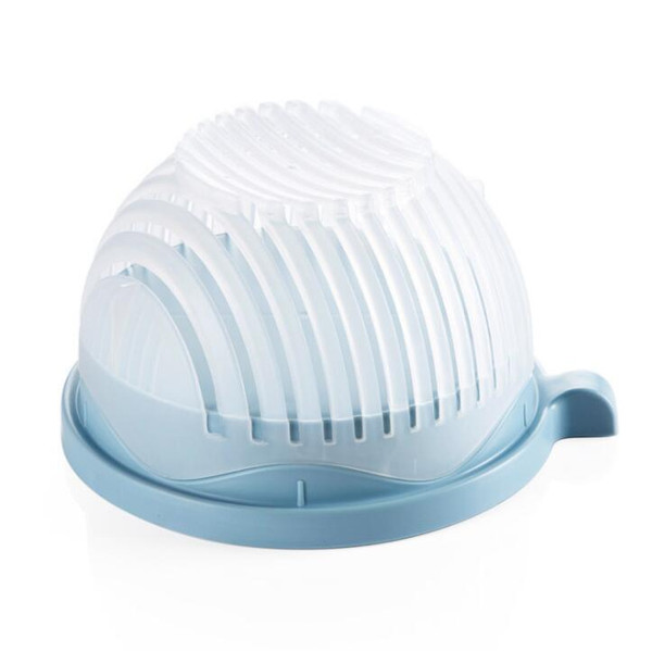 Color: Blue - Salad Cutter Bowl Easy Salad Maker Q119-CJJJJTCF00178-Blue