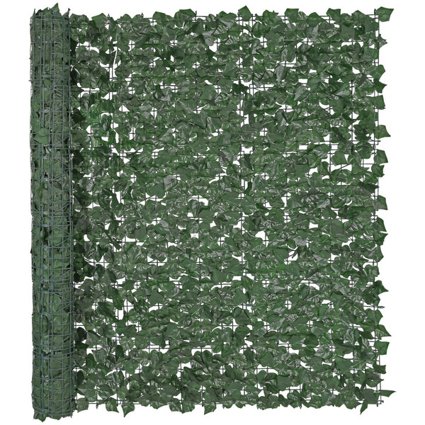  Ivy Privacy Fence, 59 x 98 in Artificial Green Wall Screen, Greenery Ivy Fence with Strengthened J E415-WLSRZZWQ1J59OTT0SV0