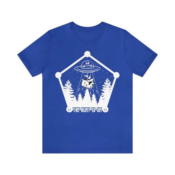 True Royal - XL - The Hunt is On Unisex Cotton T-Shirt F975-TTTTHIOTRXL