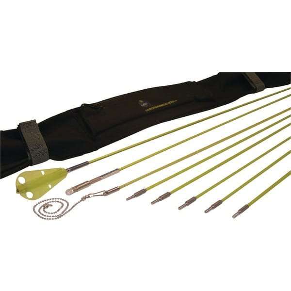 Labor Saving Devices 81-600 Creep-Zit Compact Threaded Connector Wire Running Rod Kit, 24ft R810-LSD81600