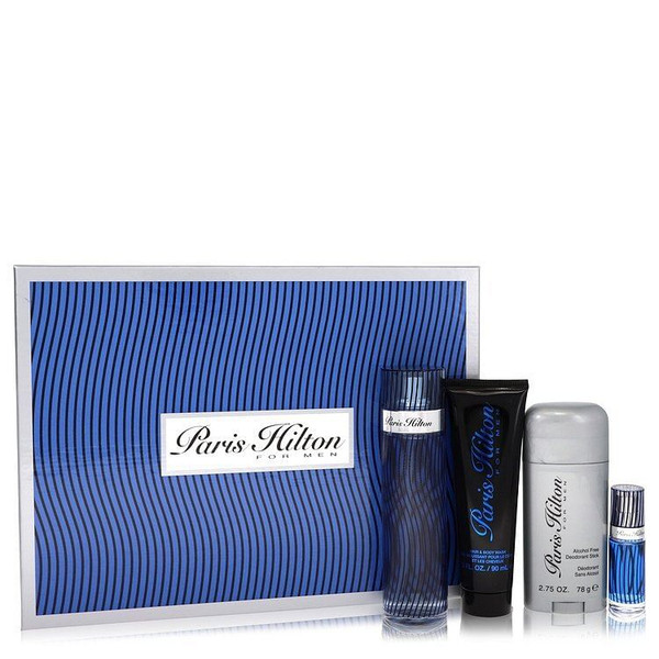 Paris Hilton by Paris Hilton Gift Set -- 3.4 oz Eau De Toilette Spray + 3 oz Body Wash + 2.75 oz De V728-441284