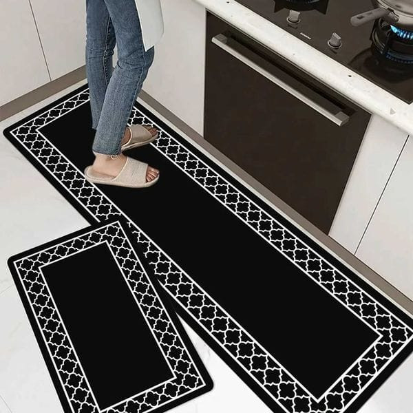 Size: 400mmx1200mm - VIKAMA Style Rug Set For Kitchen Long Strip WaterAbsorbent And DirtResistant C Y829-1480714123665903642
