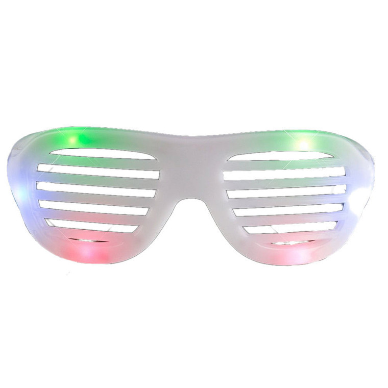 LED Hip Hop Shutter Shades Sunglasses Multicolor A706-870060