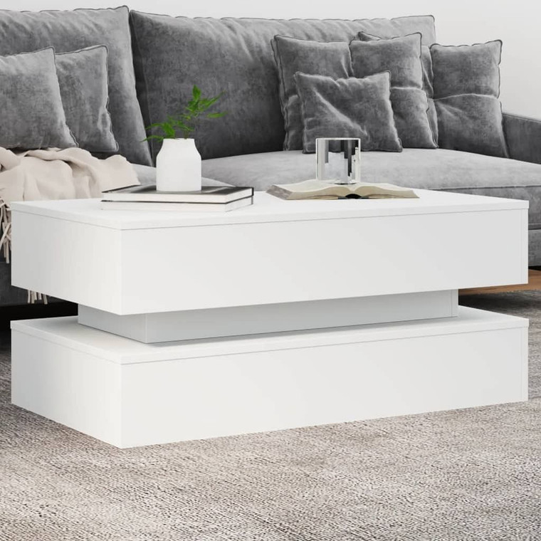  Coffee Table White Engineered wood Medium Modern Coffee Table A949-839861