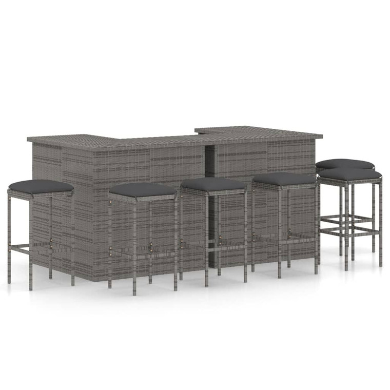  Garden Bar Set Gray A949-3064927