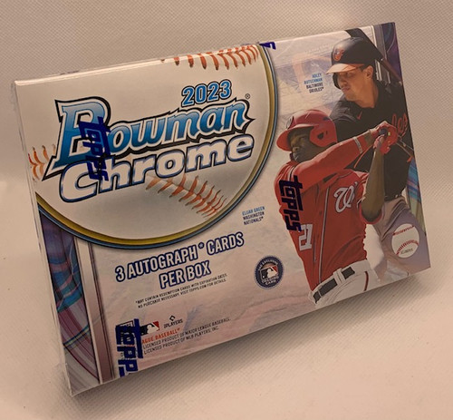 2023 Bowman Chrome Baseball HTA Jumbo Box – Sport Spot Inc