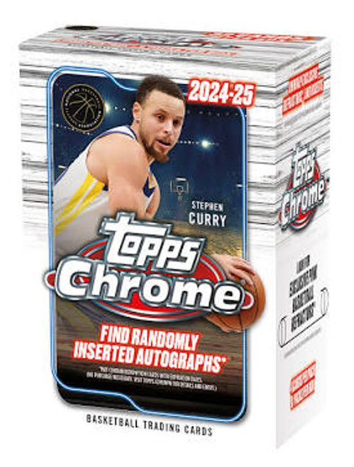 2024/25 Topps Chrome Basketball Blaster Box