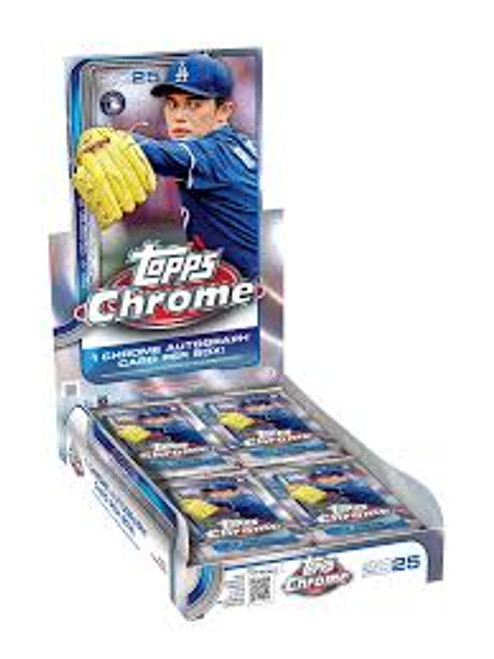 2025 Topps Chrome Baseball Hobby Box