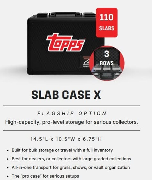 Topps x Zion Slab Case X 3-Row Case