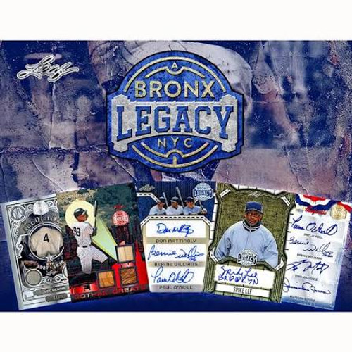 2025 Leaf A Bronx Legacy Baseball Box