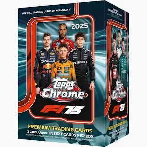 2025 Topps Chrome Formula 1 Racing Blaster Box