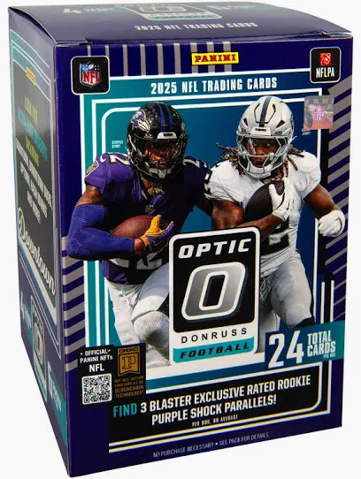 2025 Panini Donruss Optic Football Blaster Box