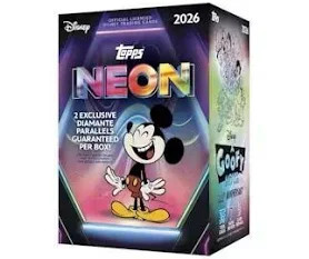 2026 Topps Disney Neon Blaster Box