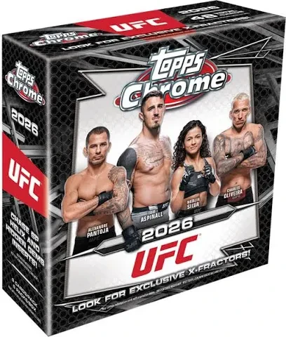 2026 Topps UFC Chrome Mega Box