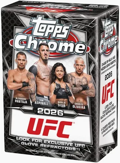 2026 Topps UFC Chrome Blaster 40 Box Case