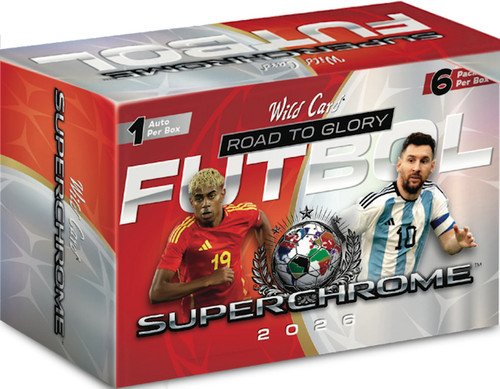 2026 Wild Card Superchrome: Road to Glory Futbol (Soccer)