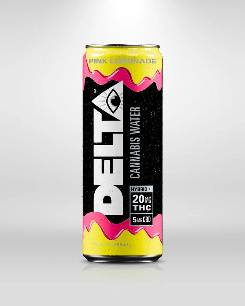 Delta Cannabis Water Live Resin: Paradise OG D9 Pink Lemonade