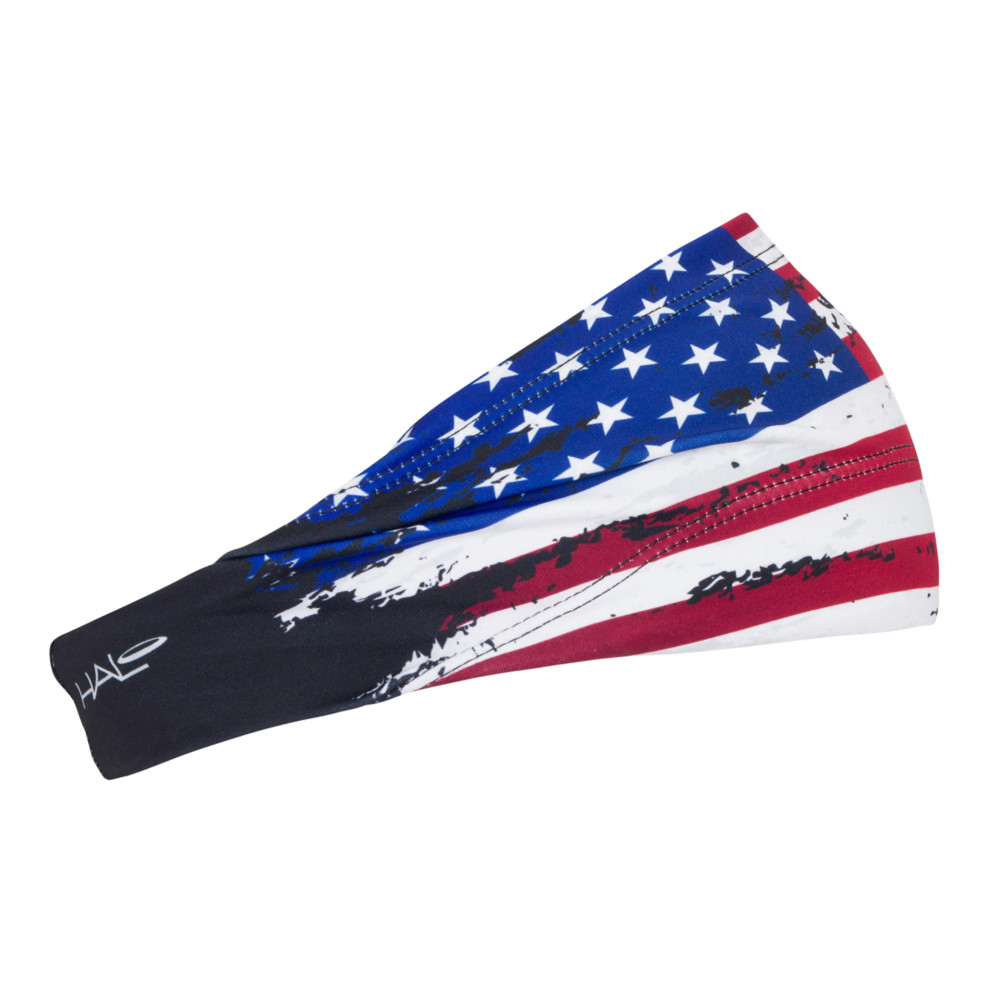 Halo Headband Bandit - brede zweetband voor dames en heren, nachtlampje, 1 maat (HBANDITNGTLIGHT