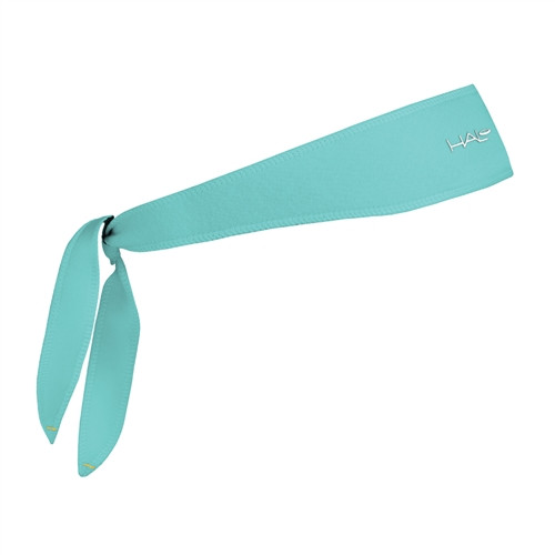 Teal Halo I - tie  headband