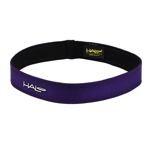 Purple Halo Slim 1" wide - pullover sweatband