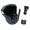 Scotty 311 Drink Holder w\/Bulkhead\/Gunnel Mount & Rod Holder Post Mount - Black [311-BK]