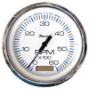 Faria Chesapeake White SS 4" Tachometer w\/Hourmeter - 6000 RPM (Gas)(Inboard) [33832]