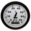 Faria Euro White 4" Tachometer w\/ SystemCheck Indicator 7000 RPM (Gas) (Johnson \/ Evinrude Outboard) [32950]