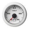 Veratron 52MM (2-1\/16") OceanLink Battery Voltage Gauge - 16 to 32V - White Dial  Bezel [A2C1066130001]