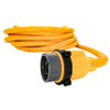 Camco 50 Amp Power Grip Marine Extension Cord - 50 M-Locking\/F-Locking Adapter [55623]