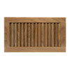 Whitecap Teak Louvered Insert - 16" x 9-1\/8" x 3\/4" [60710]