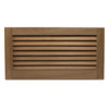 Whitecap Teak Louvered Insert - 9-3\/8" x 18" x 3\/4" [60716]