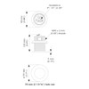 Airmar B75HW High Wide Chirp Transducer - 20 Degree Deadrise, 600W Thru Hull [B75C-20-HW-MM]