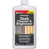 Star brite Premium Teak Cleaner  Brightener - Restore  Enhance Wood Grain - 32 oz [94932]