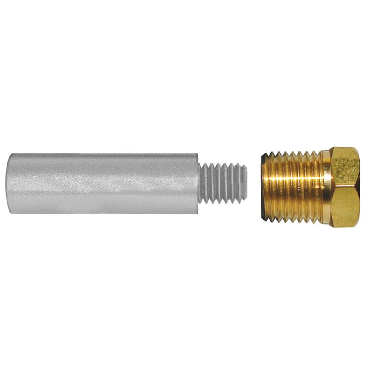 Tecnoseal E5 Pencil Zinc w\/Brass Cap [TEC-E5-C]