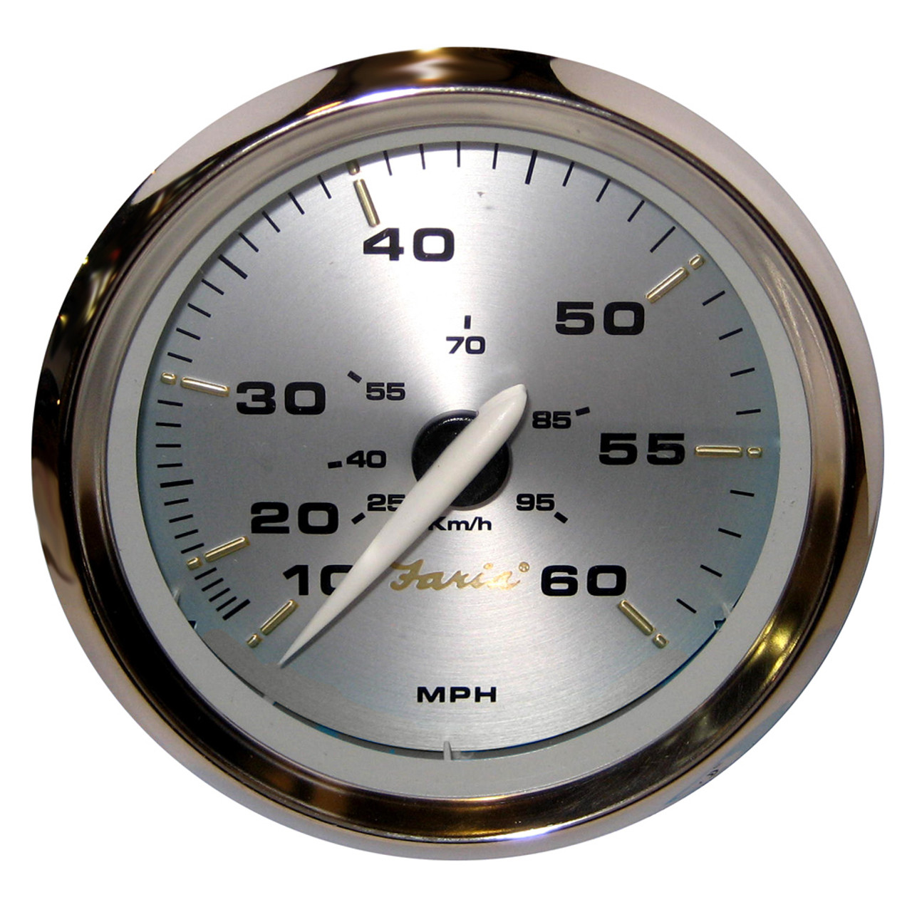 Faria Kronos 4" Speedometer - 60MPH (Mechanical) [39009]