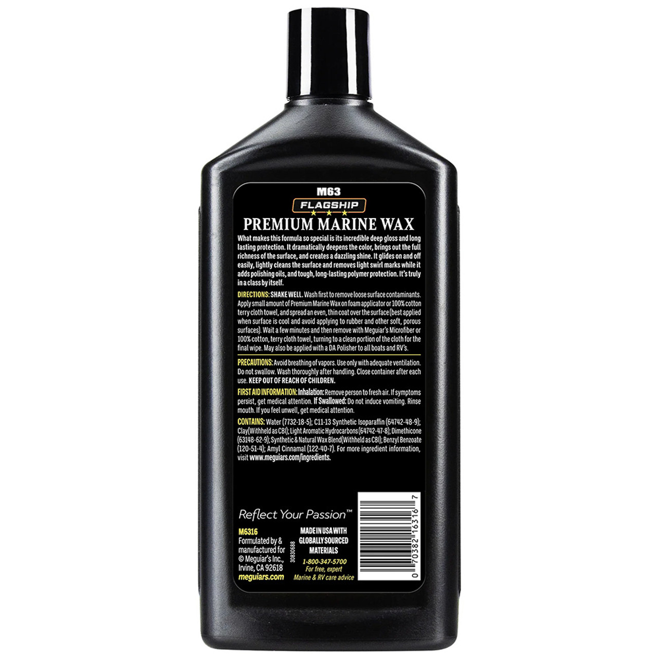 Meguiar's Flagship Premium Marine Wax - 16oz [M6316]