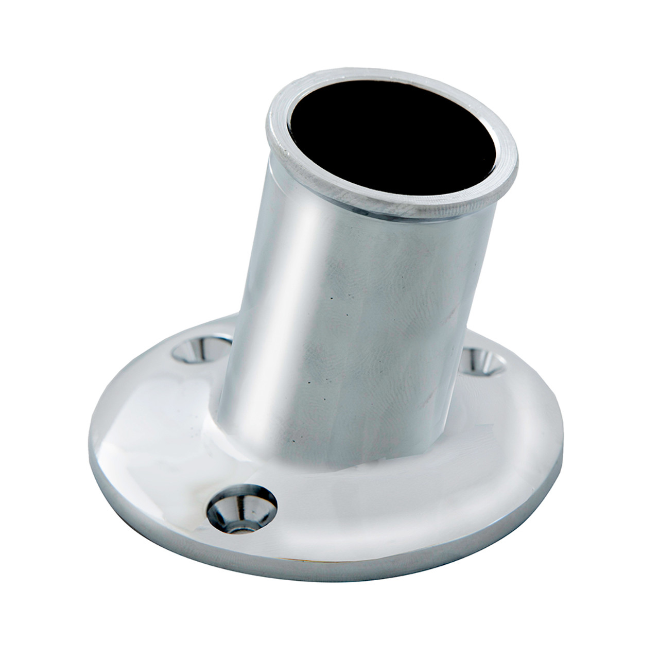 Whitecap Top-Mounted Flag Pole Socket CP\/Brass - 1" ID [S-5002]