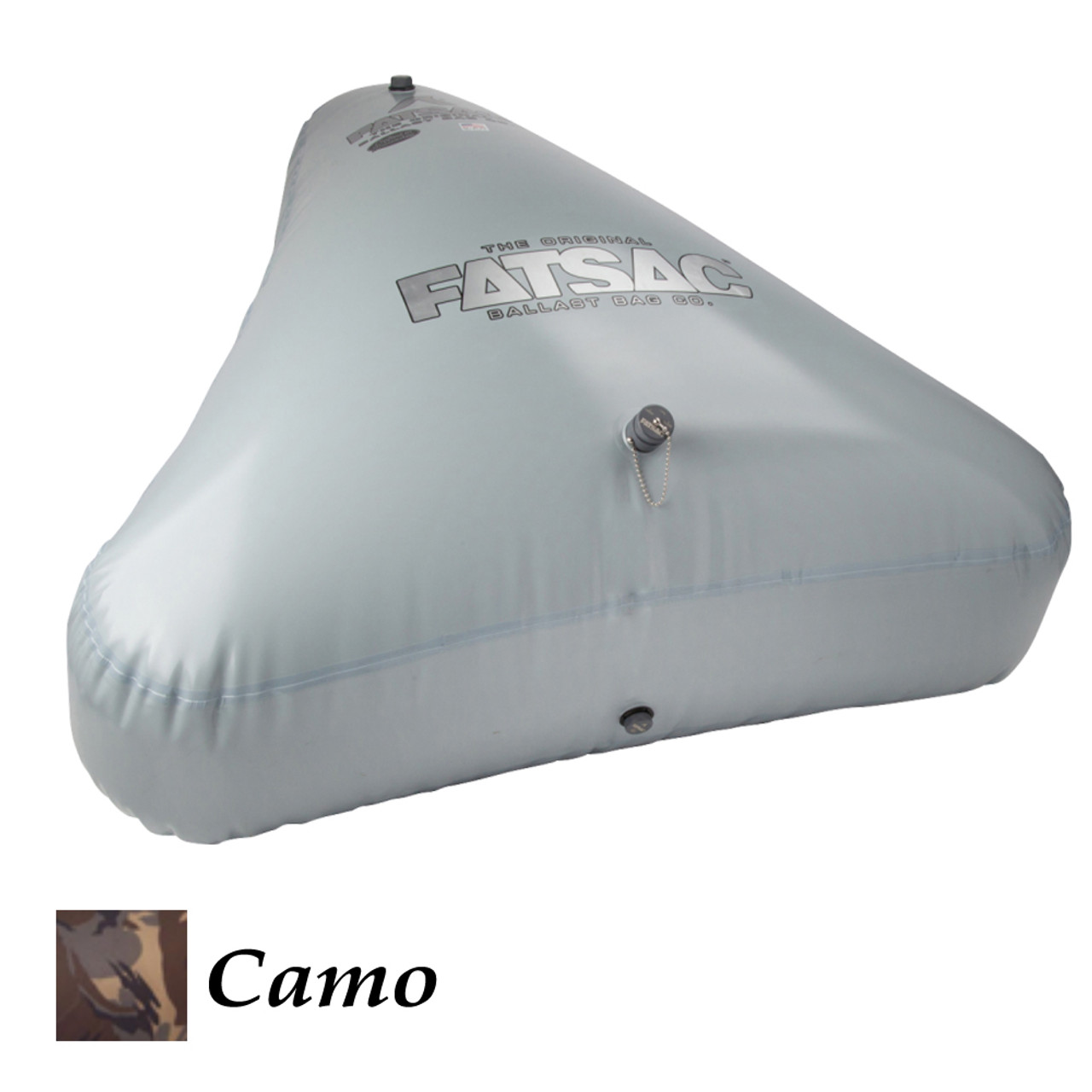 FATSAC Open Bow Triangle Fat Sac Ballast Bag - 650lbs - Camo [W706-CAMO]