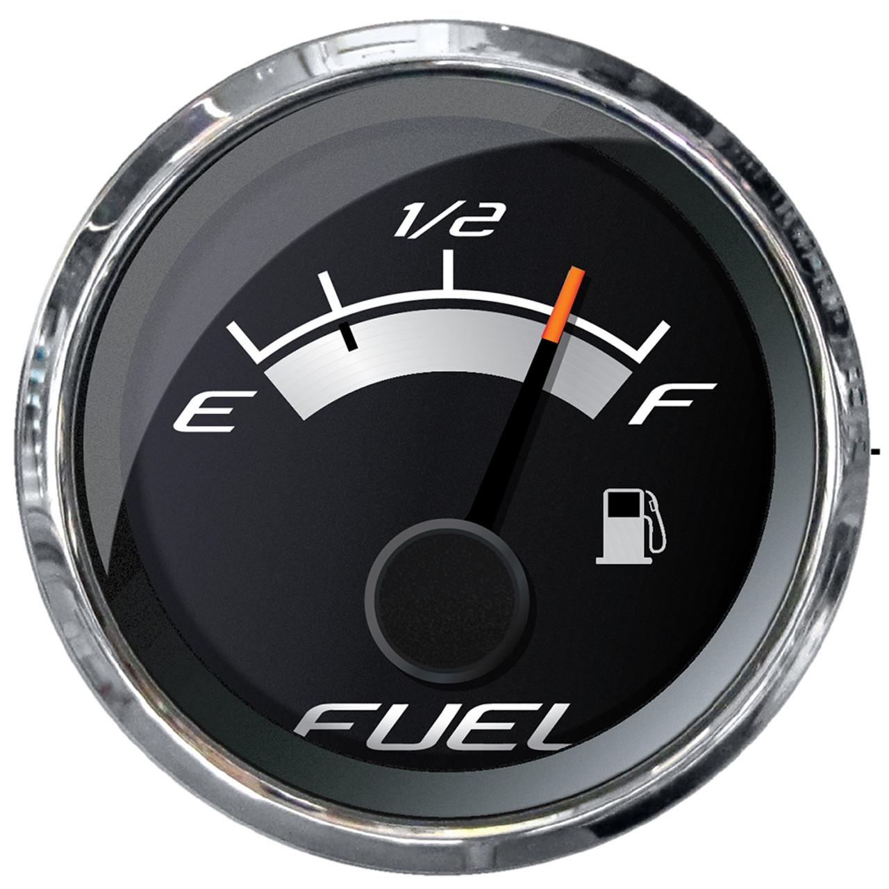 Faria Platinum 2" Fuel Level Gauge (E-1\/2-F) [22021]