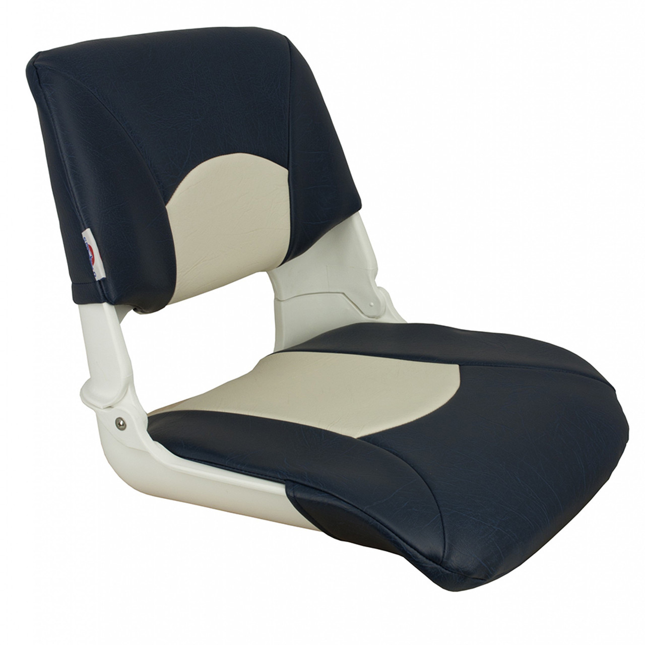 Springfield Skipper Standard Seat Fold Down - White\/Blue [1061016]