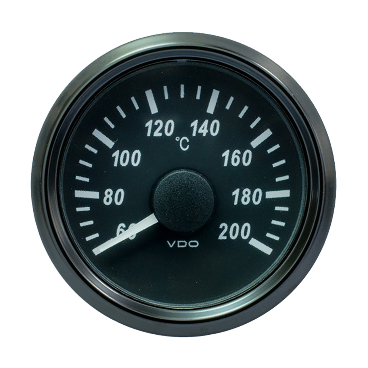 VDO SingleViu 52mm (2-1\/16") Cylinder Temp. Gauge - 200C - 471-14 Ohm [A2C3833520030]