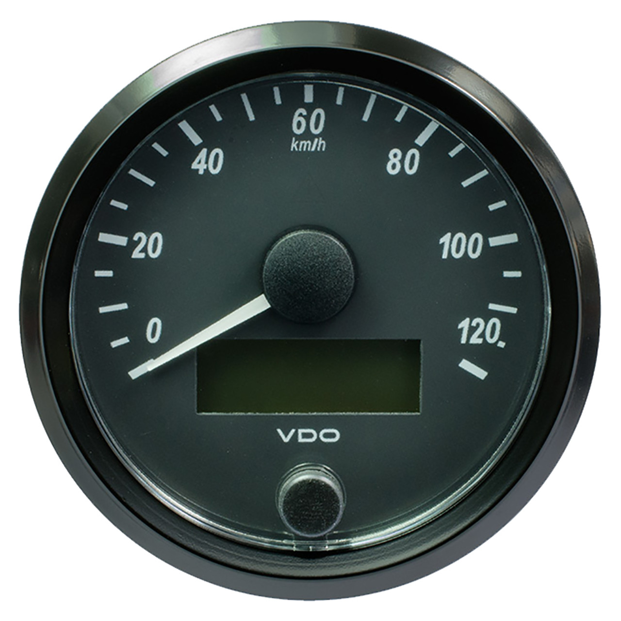 VDO SingleViu 80mm (3-1\/8") Speedometer - 120 KM\/H [A2C3832910030]
