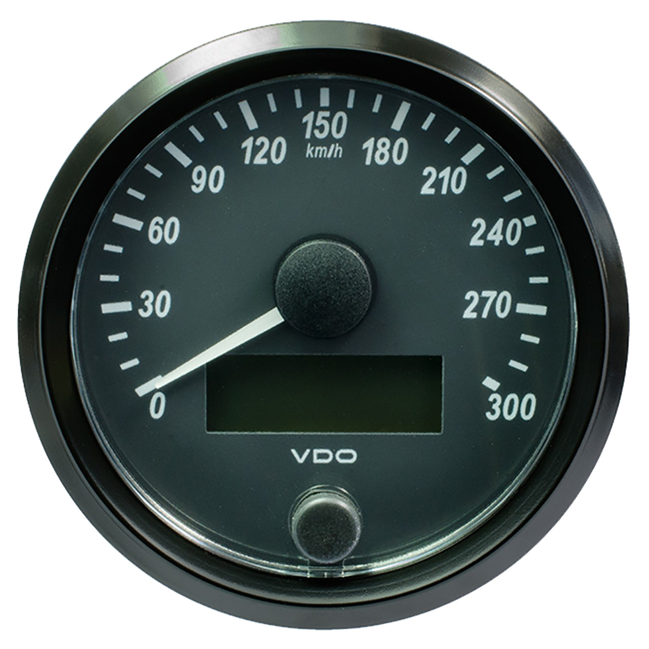 VDO SingleViu 80mm (3-1\/8") Speedometer - 300 KM\/H [A2C3832950030]