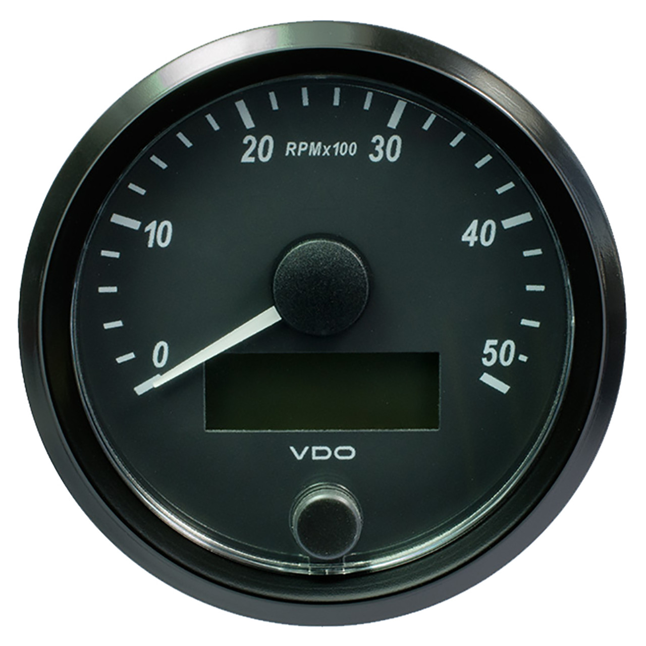 VDO SingleViu 80mm (3-1\/8") Tachometer - 5000 RPM [A2C3833000030]