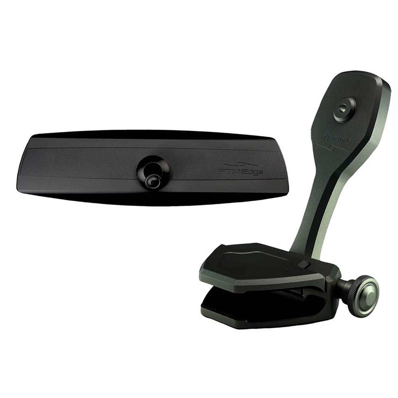 PTM Edge Mirror\/Bracket Kit w\/VR-140 Elite Mirror  ZXR-300 (Black) [P12848-1300TEBBK]