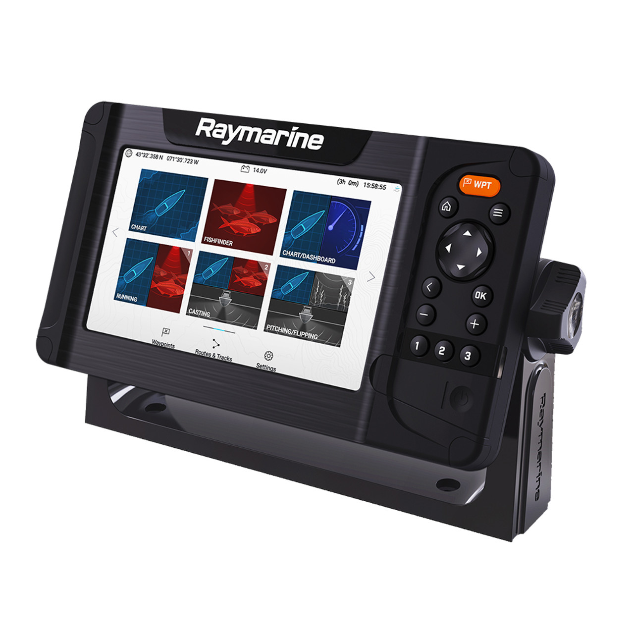 Raymarine Element 7 HV w\/Nav+ US  Canada Chart - No Transducer [E70532-00-NAG]